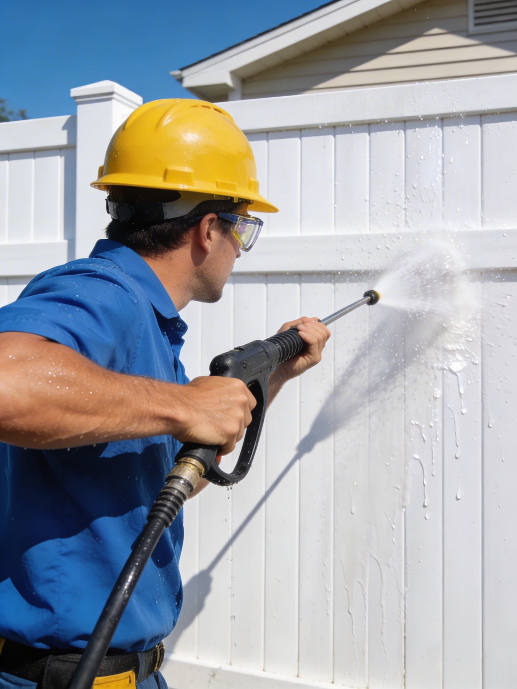 Fence cleaning